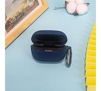 FUANA Funda protectora de silicona para JBL Endurance Race 2, a prueba de golpes, impermeable, con protección de 360° para resistencia al sudor, incluye mosquetón, cable de auriculares negro