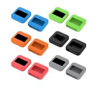 FUANA Funda protectora de silicona para NETGEAR Nighthawk M6 para Pro, funda de parachoques de viaje, acceso a puertos, color negro y naranja