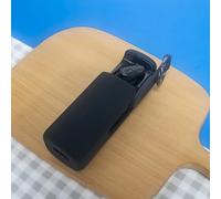 FUANA Funda protectora de silicona para Skullcandy Method 360 ANC, para auriculares Skullcandy, recortes precisos, cable de auriculares negro