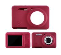 FUANA Funda protectora de silicona suave para KODAK PIXPRO FZ55, ajuste personalizado con dimensiones precisas de 94 mm x 28 mm x 60 mm, ligera y duradera para uso en movimiento con cable de