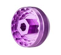 FUANA Herramienta de pedalier para BBR60 MT800 BB91 BB109 BB30SH PF30SH BB86-30 SM-BB52 BB93 BB9000 BB9100 BB9100 para Shimano BT2 10 mm aleación de aluminio CNC negro púrpura kit de reparación de