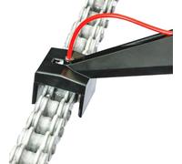 FUANA Herramienta engrasadora de cadena con chorro de boquilla para motocicleta o bicicleta, paquete de 2 aplicadores de aceite de cadena de plástico para lubricación precisa, kit de reparación de