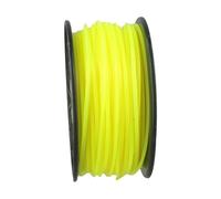 FUANA Hilo de corte cuadrado amarillo de 3 mm x 100 m para desbrozadoras de césped, alambre de repuesto de nailon resistente al desgaste compatible con Efco, Honda, Bu-ko, Kaaz, Oleomac