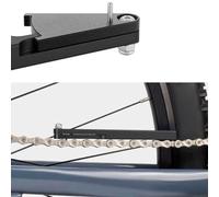 FUANA Indicador de desgaste de cadena de bicicleta, herramienta de medición de aleación de aluminio con alerta crítica del 1.00 % para comprobar la cadena de forma precisa, kit de reparación de