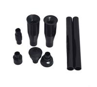 FUANA Juego de 8 boquillas ajustables para fuente con patrones de ducha y hongos, plástico resistente a los rayos UV para estanques, acuarios, jardín, agua, accesorios de bomba