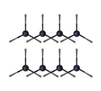 FUANA Juego de cepillos laterales compatibles Spotless + aspiradoras robot BCRD1W BCRC1W y Advanced + BCRD2W BCRC2W, 8 piezas de limpieza de nailon de alta resistencia