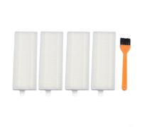 FUANA Juego de filtros y cepillos laterales compatibles para Lefant U180, M210 Pro, L3 Robots, accesorios de repuesto fáciles de instalar con cepillo de limpieza