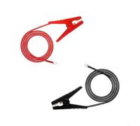 FUANA Juego de varillas y cables de conexión a tierra de metal de 45 cm, barra de conexión a tierra portátil de cobre eficiente para cargador de valla eléctrica, antena de generador de energía solar