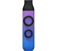 FUANA Kazoo de metal para principiantes, instrumento de flauta bucal con membrana de repuesto, juguete musical compacto para fiestas en varios colores (ABS, multicolor) violeta doble película