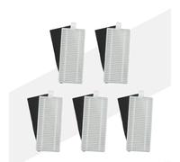 FUANA Kit de bolsa de tela de repuesto para cepillo lateral Tefal para X-Plorer Serie 75 S+ RG8597W Robot para aspiradora, 2 filtros, 3 fregonas, 4 bolsas, 6 cepillos