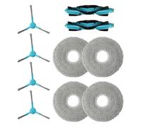 FUANA Kit de cepillos laterales Mian para Cecotec para Conga 20090 ProAI, accesorios para aspiradoras de mano para niñas