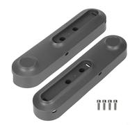 FUANA Kit de cubierta decorativa de horquilla trasera ABS que incluye tornillos y reflectores laterales compatibles con piezas izquierda y derecha para XIAOMI 6 Scooter (B)