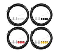 FUANA Kit de montaje de manguera de freno de disco hidráulico con oliva e inserto para SRAM, para Red 22, Rival 1/22, Force 1/22, S700-4 piezas cada uno, llave de herramientas incluida kit de