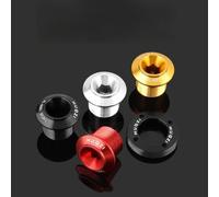 FUANA Kit de pernos de manivela autoextraíbles M30 para bicicleta SRAM DUB - Aleación de aluminio, para bielas SRAM - 1 tapa, 1 tornillo, 1 kit de reparación de bicicleta