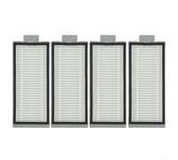 FUANA Kit de repuesto para Leifheit Regulus PowerVac, 2 rodillos de cepillo, 6 filtros, herramienta de limpieza LH11914 LH11922 LH11923 húmedo para aspiradora