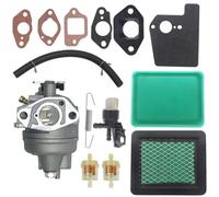 FUANA Kits de carburador para motores Honda para GC160, GC160A, GC160LA y GC160LE para motores pequeños, kit de piezas de repuesto de carburador para 16100-Z1A-801,16100-Z1A-013