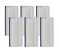 FUANA Lefant - Kit de filtro lavable de repuesto para aspiradora robot compatible con M1/M2 Pro/U180/T700/M330, paquete de 6