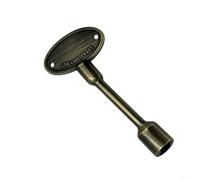 FUANA Llave de válvula de gas de 3 pulgadas para fuego y chimenea, se adapta a bolas de giro de 1/4 pulgadas o 5/16 pulgadas, herramienta de acero cromado, negro para uso en interiores y exteriores
