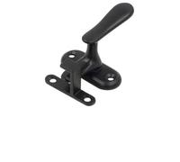 FUANA Manija deslizante de acero inoxidable para cerraduras de puertas y ventanas, hebilla de seguridad resistente a la corrosión con tornillos ocultos, cerradura de puerta S/L