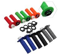 FUANA Manillar de motocicleta de 22 mm con bloqueo de leva a presión, color verde