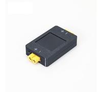 FUANA Medidor de potencia digital de 25 A/50 A, probador de capacidad de voltaje de batería con medición de corriente bidireccional en tiempo real para modelos de aviones RC LiPo, color negro, 25 A