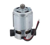 FUANA Motor de 18 V 160702266N con engranaje de metal de 16 dientes GSR180-LI GSB180-LI GSR18V-21 GSB18V-21 piezas de taladro inalámbrico
