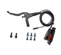 FUANA MT600 - Juego de frenos de disco hidráulicos con doble calibrador, cable impermeable de 2 pines para bicicleta eléctrica plegable y patinete