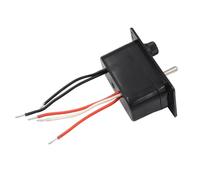 FUANA Panel de interruptor de bomba de sentina de 3 posiciones de 12 V 5 A con modo manual, apagado y automático para barco marino y coche
