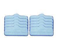 FUANA Paños de microfibra para limpieza de vapor Dupray Neat, para almohadillas suaves y reutilizables, diseño de fácil fijación, azul, paquete de 6