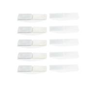 FUANA Paquete de 10 dispensadores de agua de algodón con filtro de carbón activado, filtración eficiente que elimina impurezas y olor, fácil de limpiar, color blanco para elementos de repuesto, 12 x