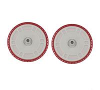 FUANA Paquete de 2 soportes para fregona Ecovacs T30/T50/N30 Pro para omni y para Yeedi Pro+, plástico de agarre seguro sin herramientas, fácil de instalar, fregona de piso duro (rojo)