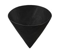 FUANA Paquete de 3 forros impermeables en forma de cono para cestas colgantes, forro de jardín transpirable que retiene la humedad para uso en interiores y exteriores, 14 pulgadas