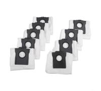 FUANA Paquete de 9 bolsas de polvo de repuesto para aspiradora Dreame Aqua10 Ultra Roller Robot, 3.2 L, gran capacidad, fácil de instalar, bolsas desechables de repuesto
