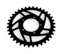 FUANA Para Bafang BBS03 para M615 para G320 G341 M625 Cadena 32-38T 9-11 velocidades de aleación de repuesto para kit de reparación de bicicletas eléctricas