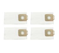 FUANA Para Nilfisk P10 P12 P20 128389187 Power Series Bolsas de polvo y paquete de filtro, paquete de 4 compatibles con Eco Jubileum Special P40 todos los modelos