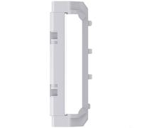 FUANA Para ROBOROCK para P20 y para P20 Ultra Water Edition Robot Vacuum Reemplazo Cubierta de cepillo principal en ABS blanco con función antienredos y protector de piso de goma suave