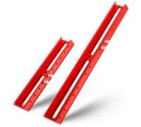 FUANA Para telescopio con base de placa de cola de milano de aluminio rojo, riel de extensión estándar de 60 grados, soporte de montaje resistente, espejo guía y accesorios, 360 mm de longitud