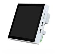 FUANA Placa de desarrollo para ESP32-P4 y Smart 86 TV Box, pantalla táctil IPS de 4 pulgadas 720x720 con táctil capacitivo, RISC-V de doble núcleo, USB OTG 2.0HS, Ethernet, cable de auriculares SDIO