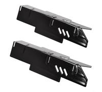 FUANA Placa de protección térmica de acero para Dyna-Glo DGF350CSP DGF350CSP-D 2 quemadores, deflector de fuego de repuesto para tienda de campaña de calor, paquete de 2