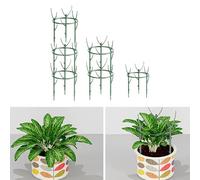 FUANA Protectores de plástico en espiral para árboles, paquete de 4, 157 x 157 pulgadas, 157 x 196 pulgadas, protectores de troncos de árbol contra animales, ciervos, conejos, envolturas reutilizables