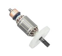 FUANA Repuesto de anclaje de rotor de armadura de 220-240 V con engranaje de 7 dientes para martillo giratorio eléctrico compatible con Makita HM0810/HM0810B, metal