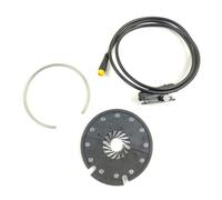 FUANA Sensor de asistencia de pedal PAS de 12 imanes para bicicleta eléctrica compatible con Kunteng KT-D12L Split Disk Cadence Speed Material ABS Kit de reparación de bicicletas
