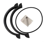 FUANA SF90110-1 Anillos de abrazadera de filtro de piscina con junta tórica y kit de hardware para sistema de arena Intex de 10 pulgadas