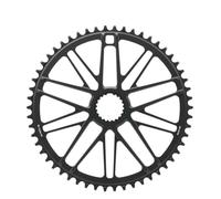 FUANA Shimano M9100 M8100 - Plato de bicicleta de carretera de montaje directo 7075-T6 de aluminio ultraligero 46-54T para kit de reparación de bicicletas de 10/11/12 velocidades