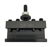 FUANA Sistema de poste de cambio rápido de torno, kit de soporte estilo cuña para perforación de torneado CNC, se adapta a Aloris para Dorian para Phase II para Yuasa, acero serie 250