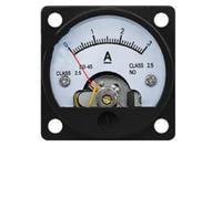 FUANA SO-45 Amperímetro CC tipo puntero 0 ~ 3 A, medidor de panel analógico de alta precisión, carcasa ABS, cableado de tornillo minería y metalurgia