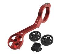 FUANA Soporte de extensión para cronómetro de bicicleta de aleación de aluminio para Garmin para Bryton para luz de bicicleta Cateye y soporte para velocímetro, kit de reparación de bicicletas de 46 g