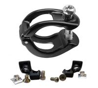 FUANA Soporte de montaje de palanca de cambios para MatchMaker X para MMX para Elixir para CR Mag para X0 para XX, adaptador de anillo de abrazadera de metal, kit de reparación de bicicletas negro