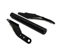 FUANA Soporte de montaje para GPS y smartphone para BMW G310GS/G310R 17-19, soporte de navegación de aluminio anodizado para salpicadero debajo del parabrisas, color negro