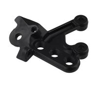 FUANA Soporte de pedal de aleación de aluminio para Surron para moto eléctrica Light Bee X/S, derecha/izquierda o par, kit de reparación de bicicleta negro